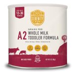 Serenity Kids Toddler Formula Powder Drink Made with Grass Fed Organic A2 Whole Milk | Easy to Digest, Clean Ingredients | Clean Label Project Purity Award Certified | 12.7 oz Can | 6 Count